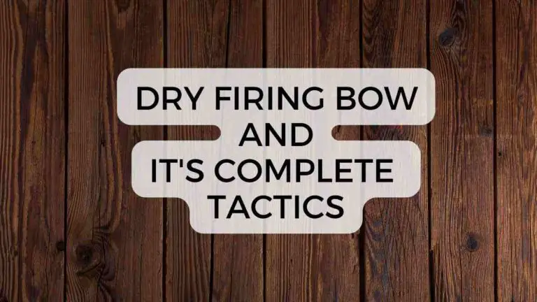 Dry Firing Bow and Its Complete Tactics (2022 Model)