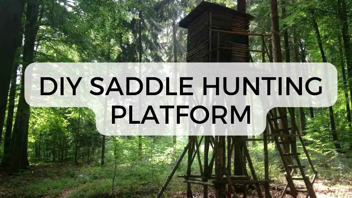 diy saddle hunting platform