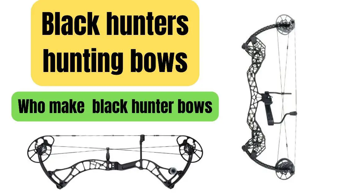 Black hunter bows